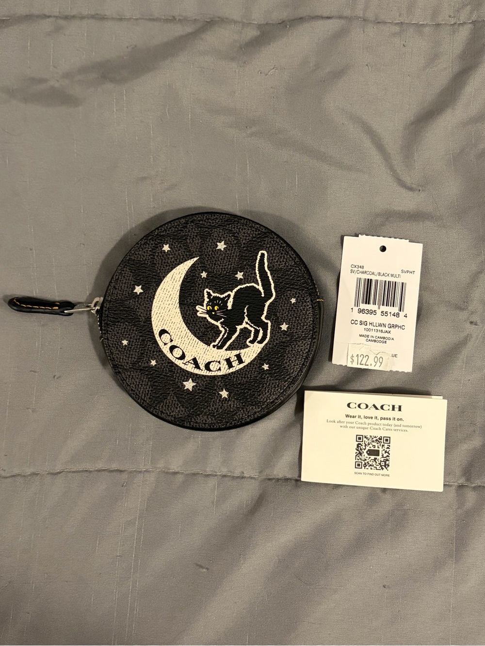 Coach Outlet Signature Halloween Coin Purse Pouch